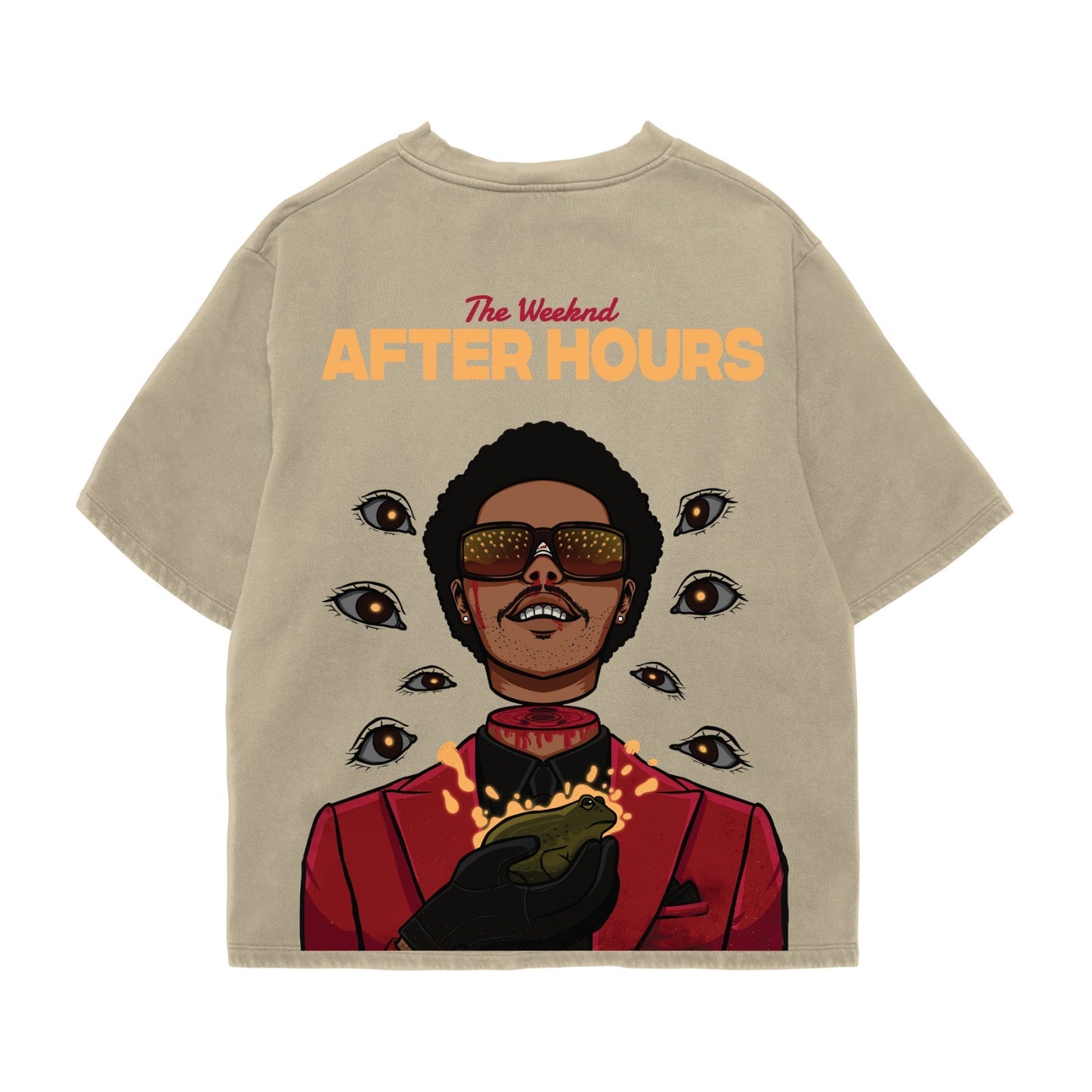 After Hours THE WEEKND Unisex Oversized T-Shirt