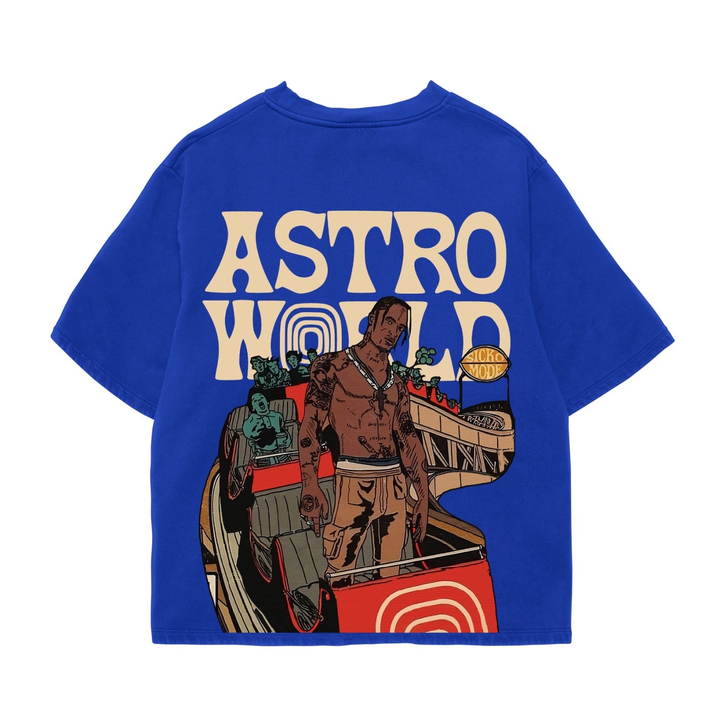 astro world TRAVIS SCOTT Unisex Oversized T-shirt
