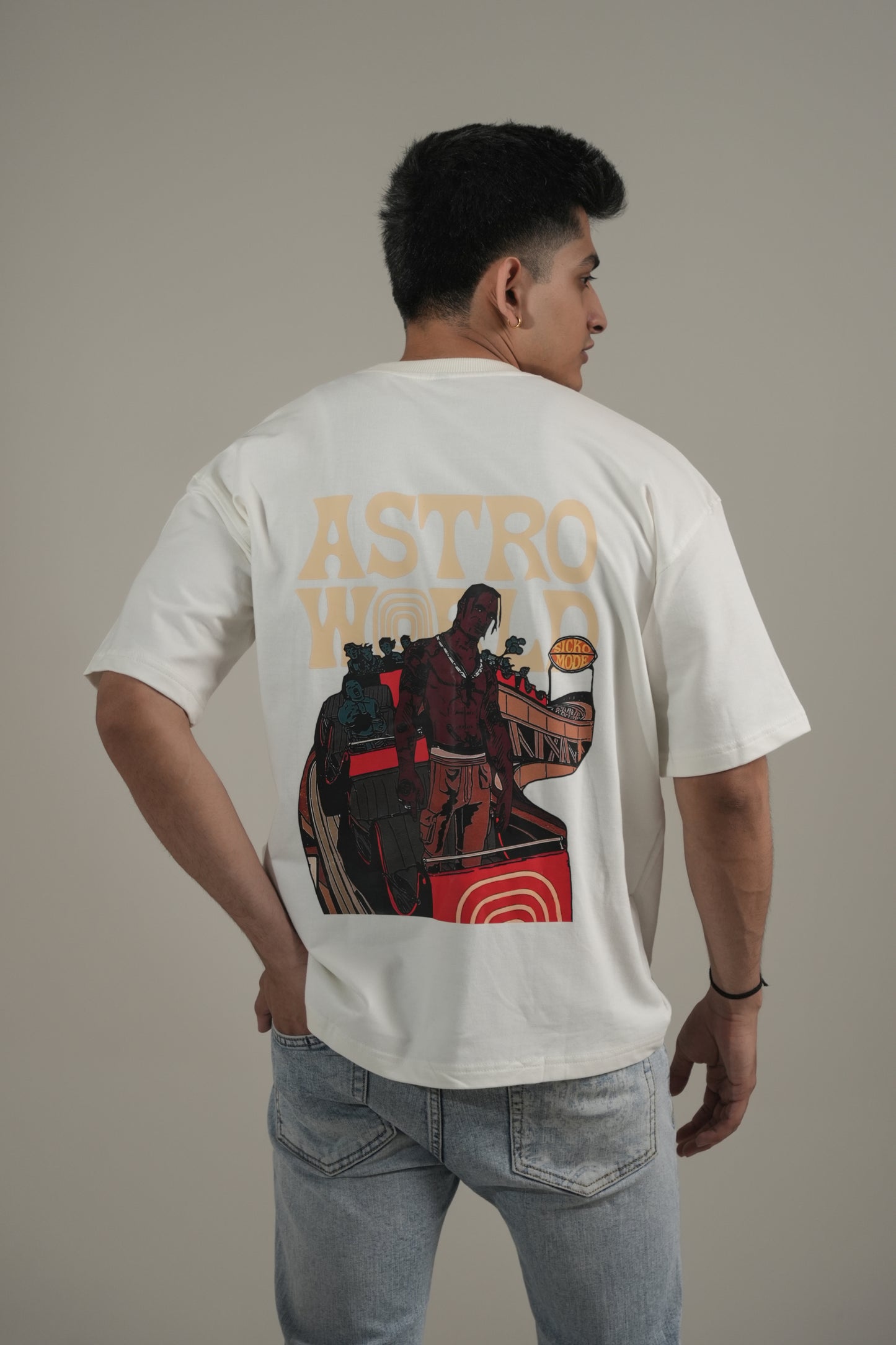 astro world TRAVIS SCOTT Unisex Oversized T-shirt