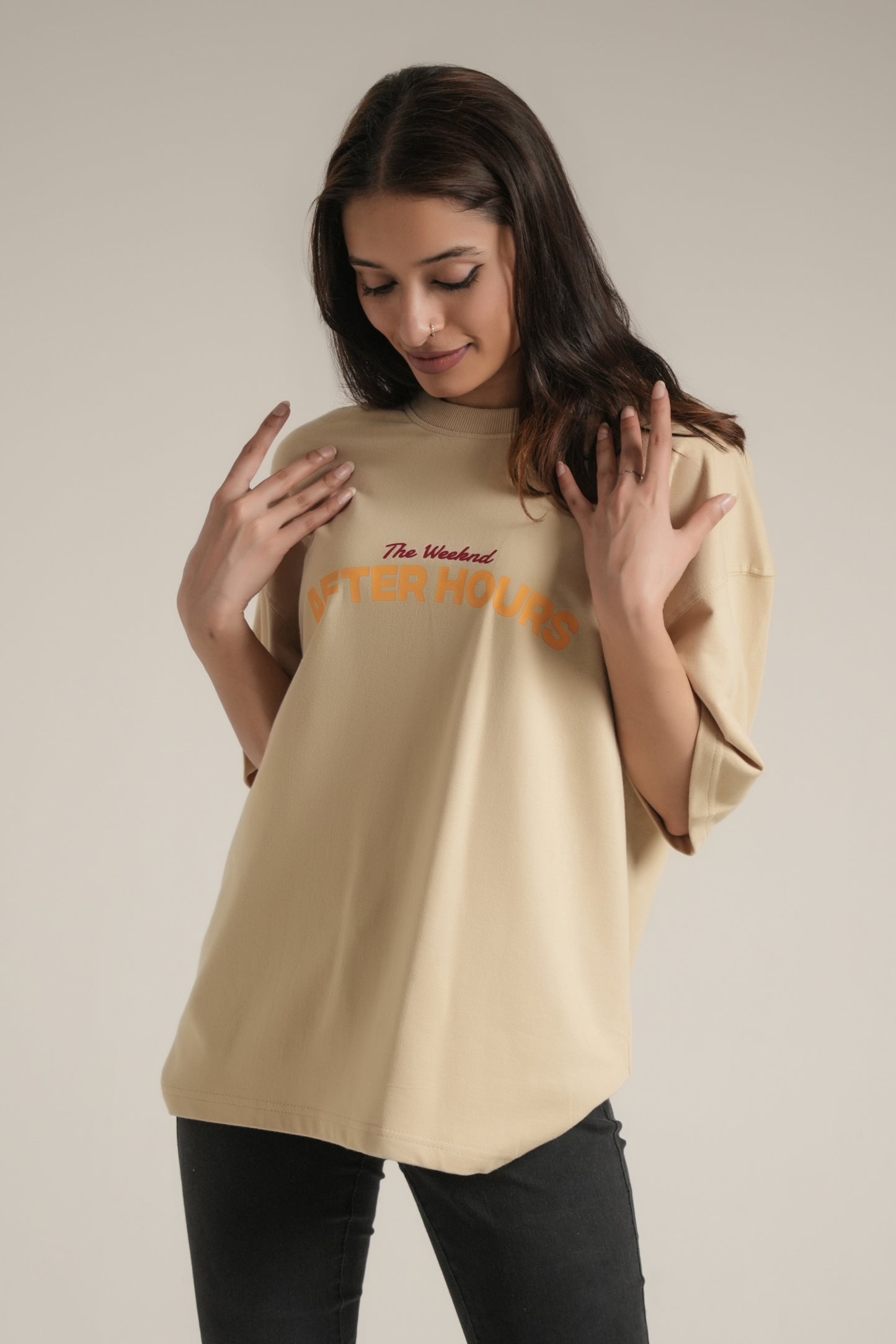 After Hours THE WEEKND Unisex Oversized T-Shirt