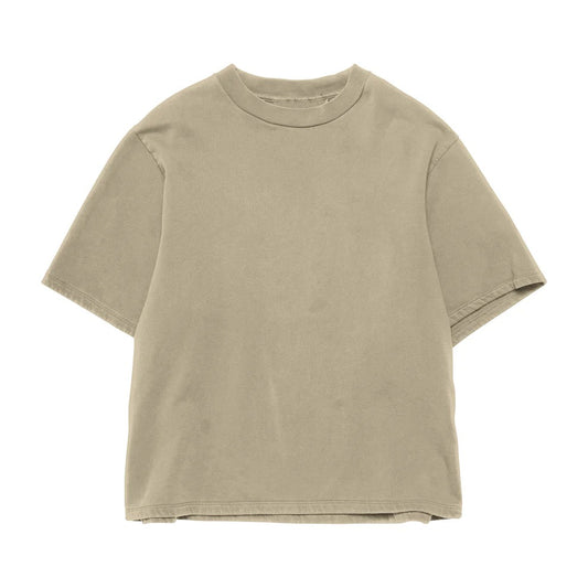 Beige unisex oversized T-shirt