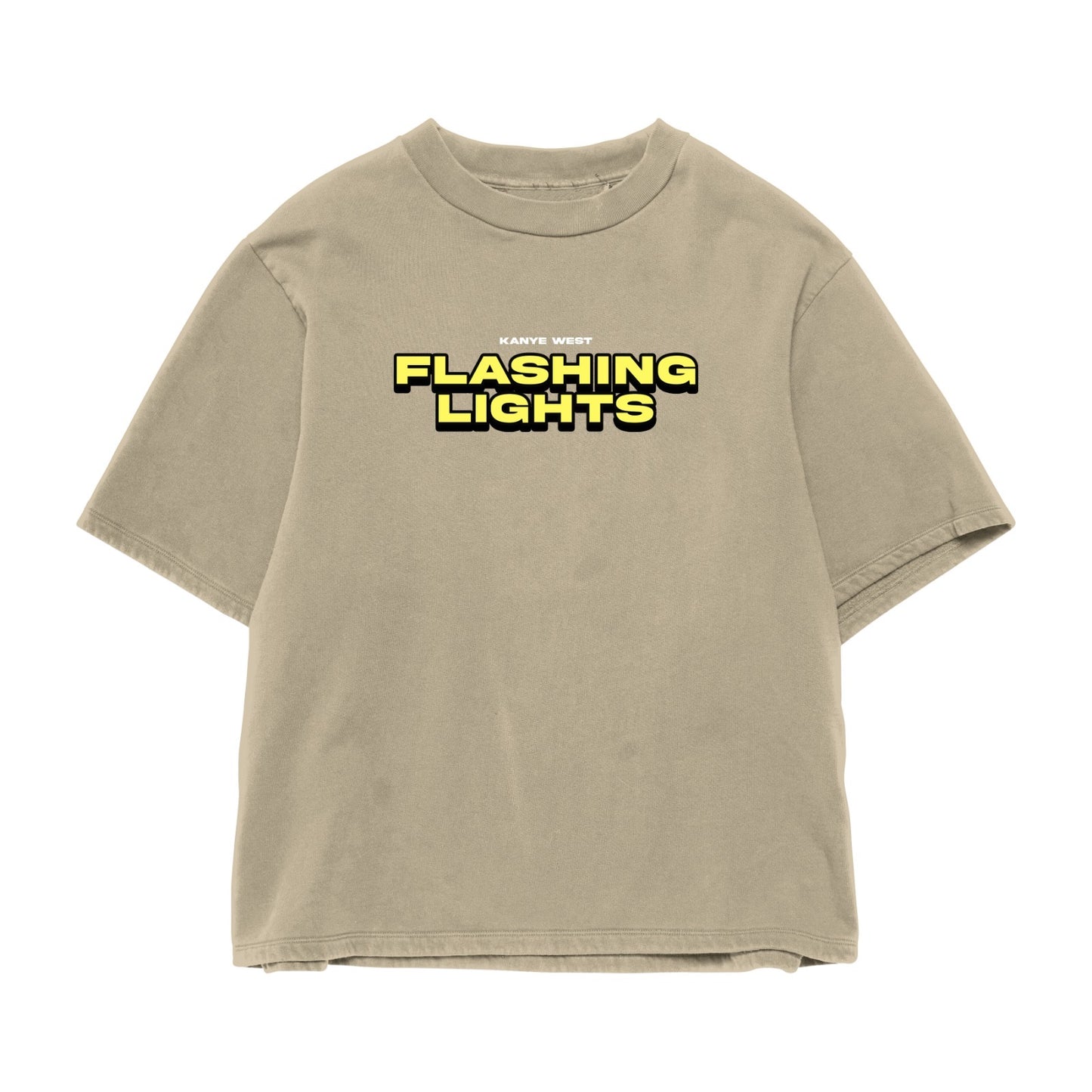 Flashing Lights KANYE WEST Unisex Oversized T-Shirt