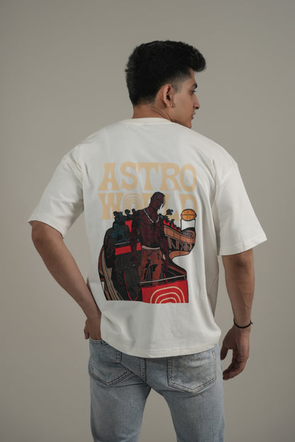 astro world TRAVIS SCOTT Unisex Oversized T-shirt