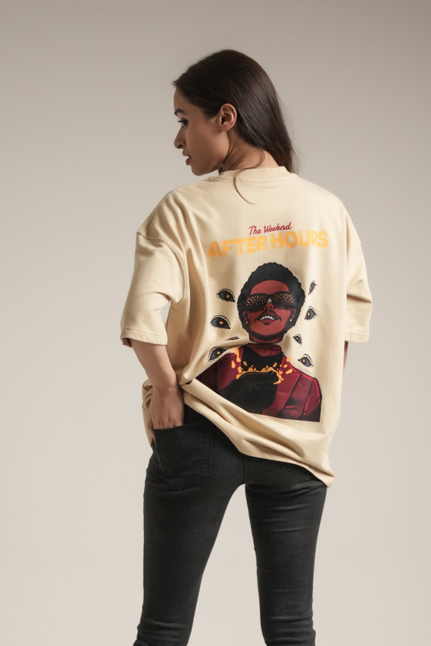 After Hours THE WEEKND  Unisex Oversized  T-Shirt