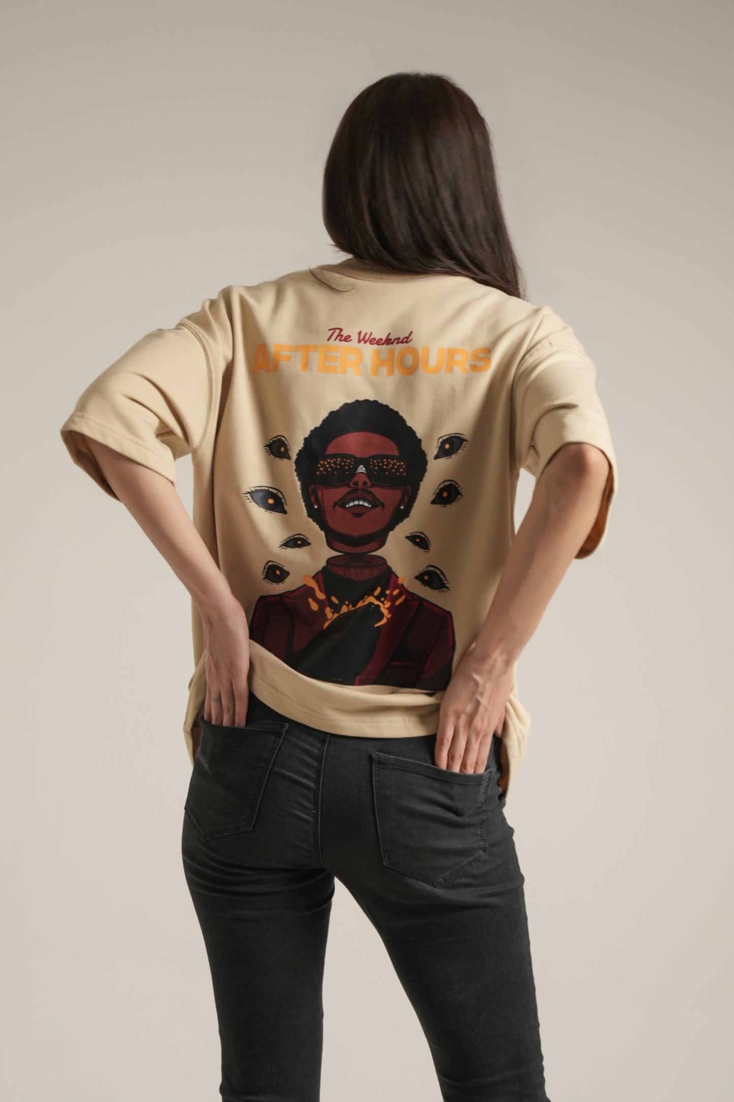 After Hours THE WEEKND  Unisex Oversized  T-Shirt